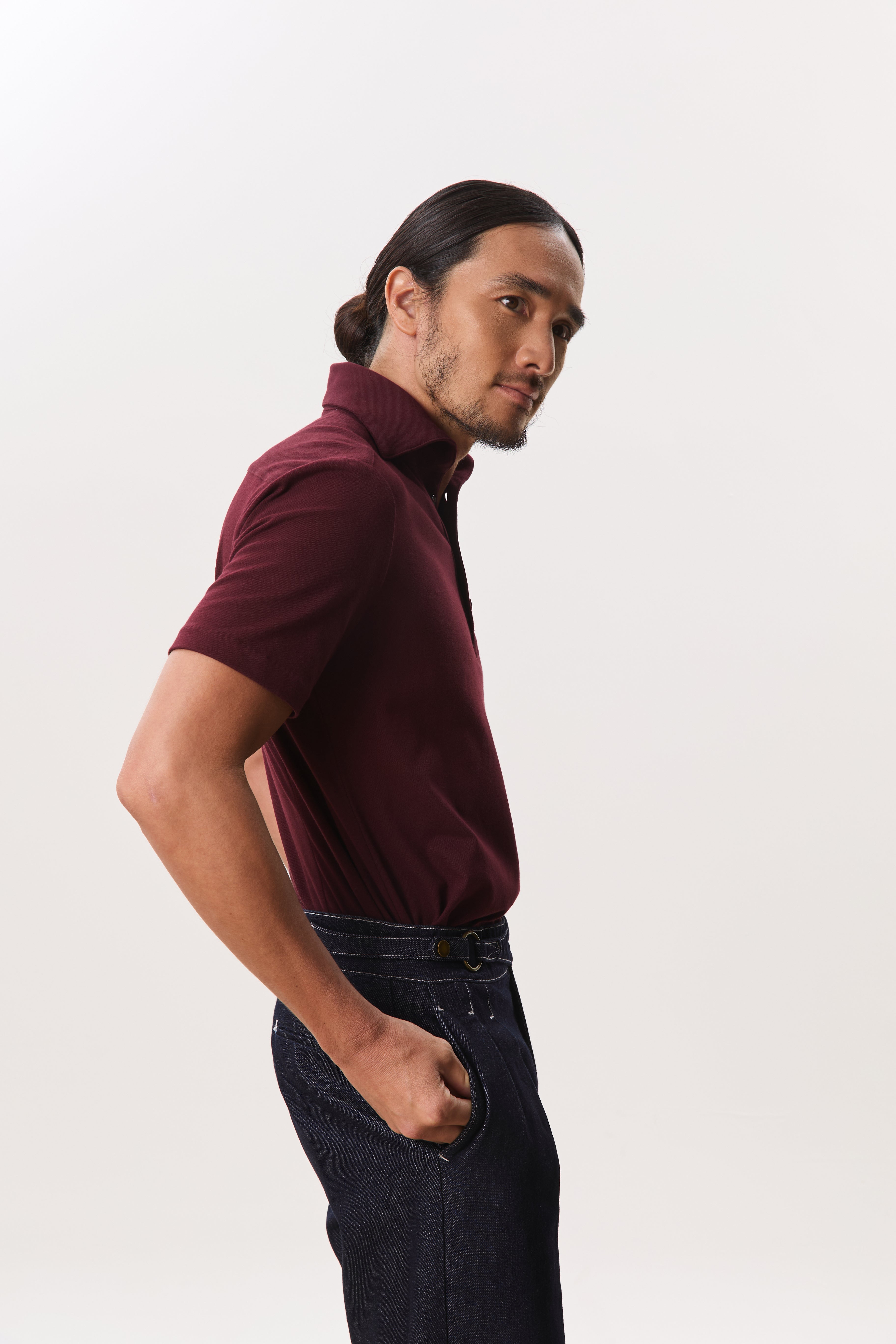 Jori One-Piece Collar Short Sleeve Polo