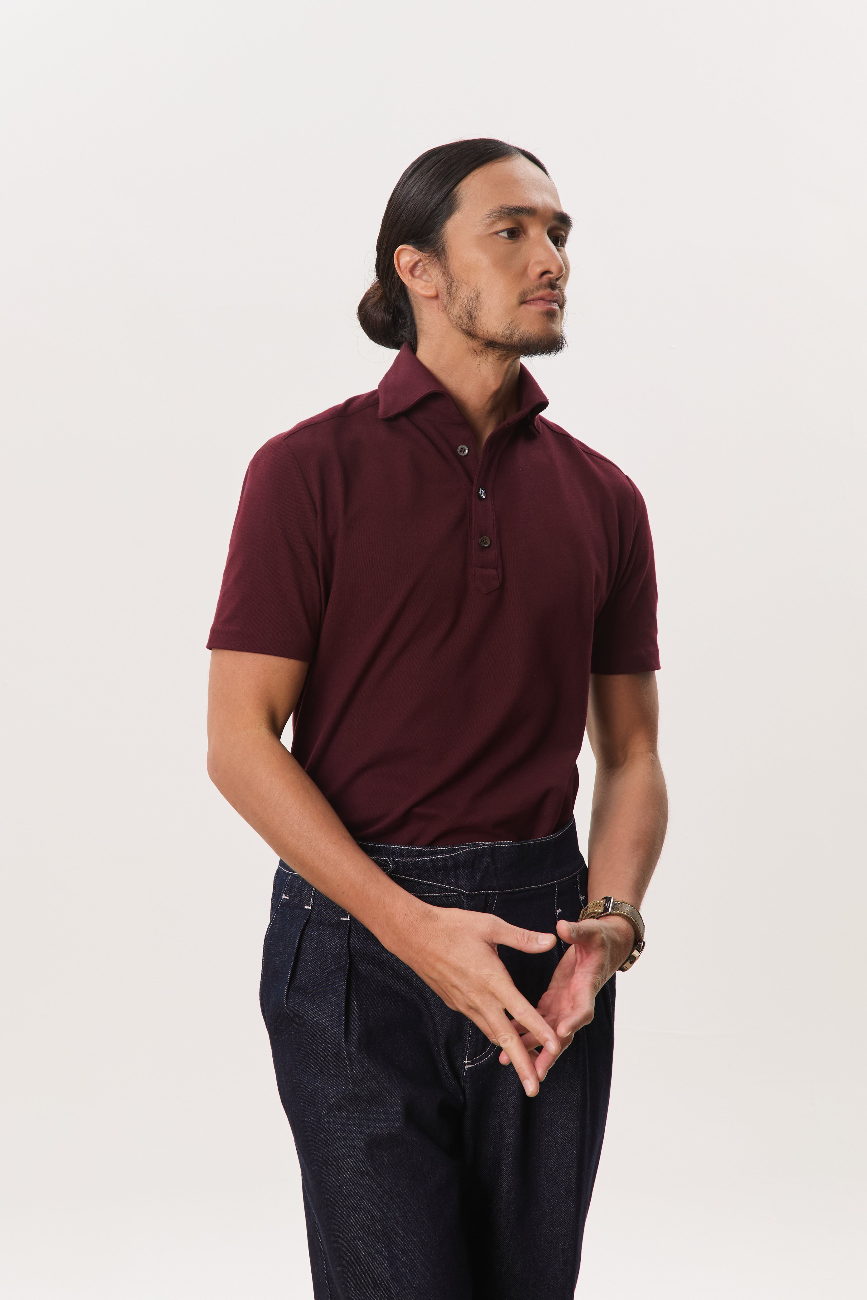 Jori One-Piece Collar Short Sleeve Polo