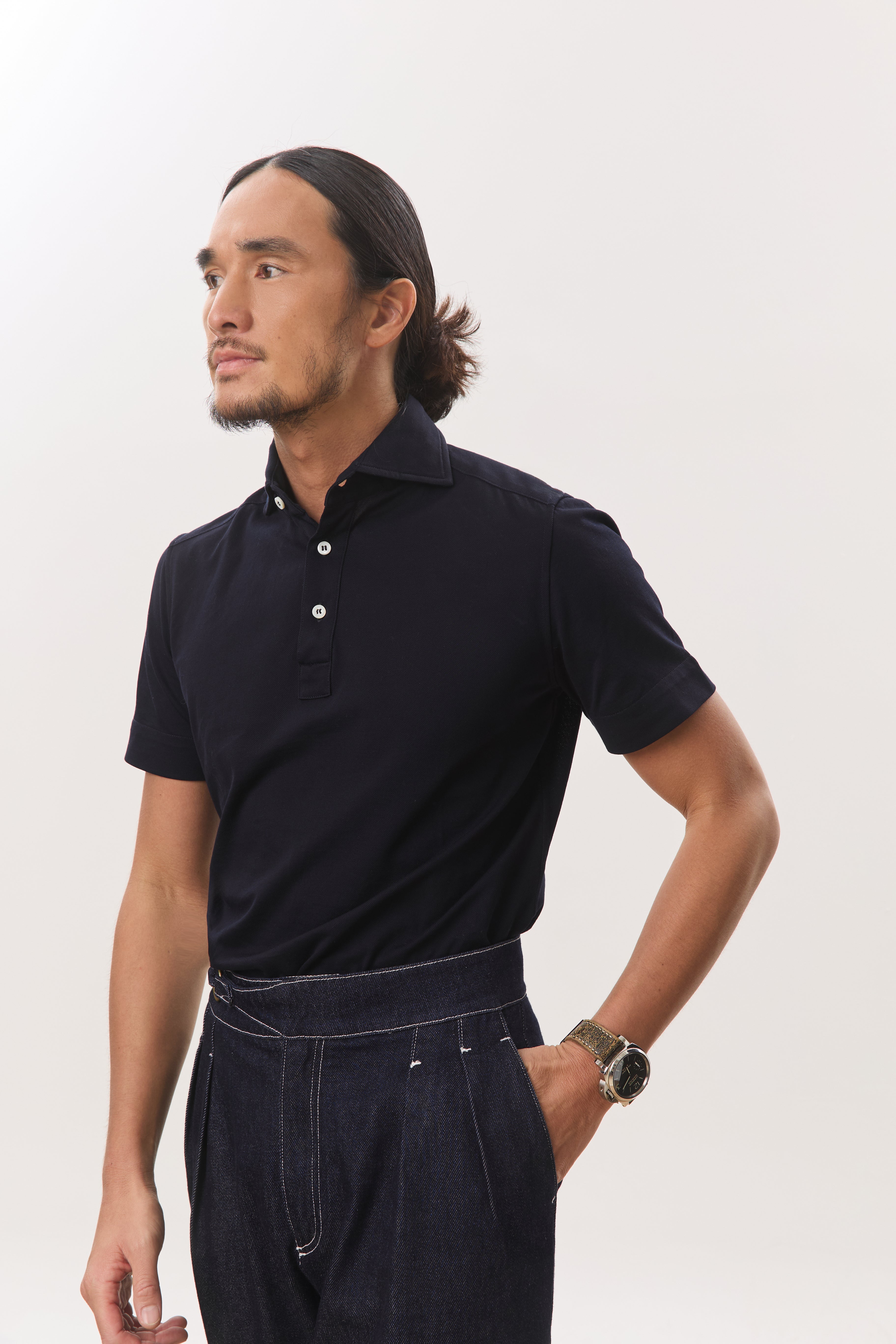 Jori One-Piece Collar Short Sleeve Polo