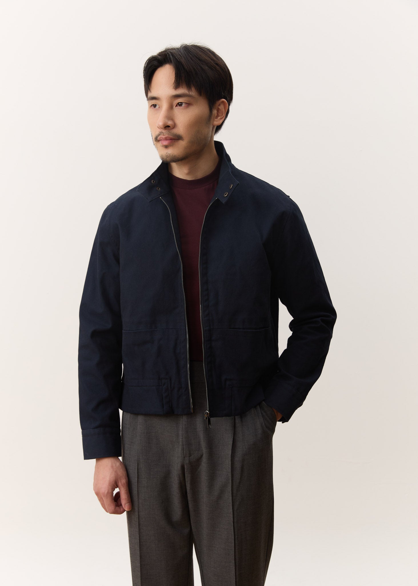 Isak Cropped Flight Jacket