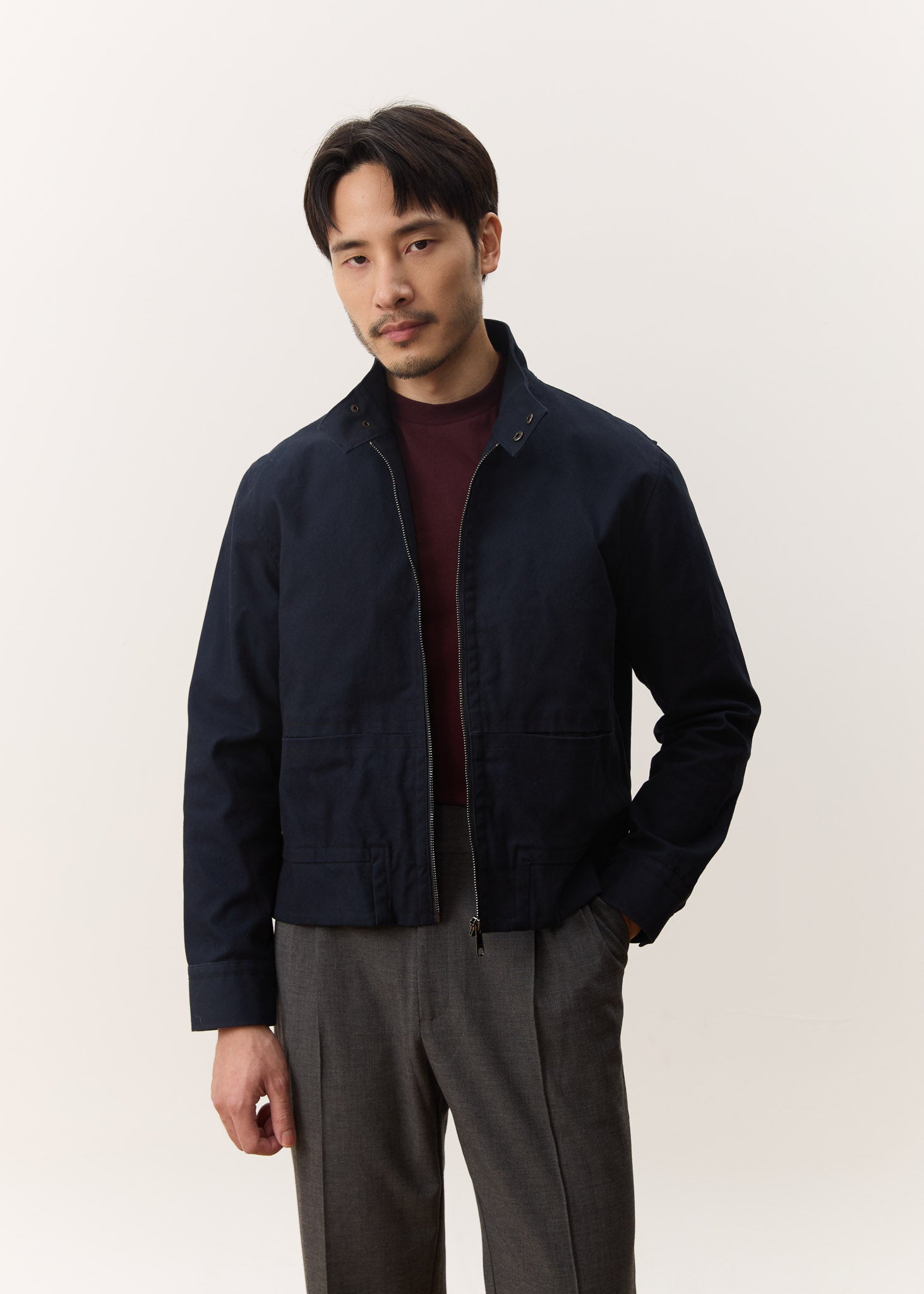 Isak Cropped Flight Jacket