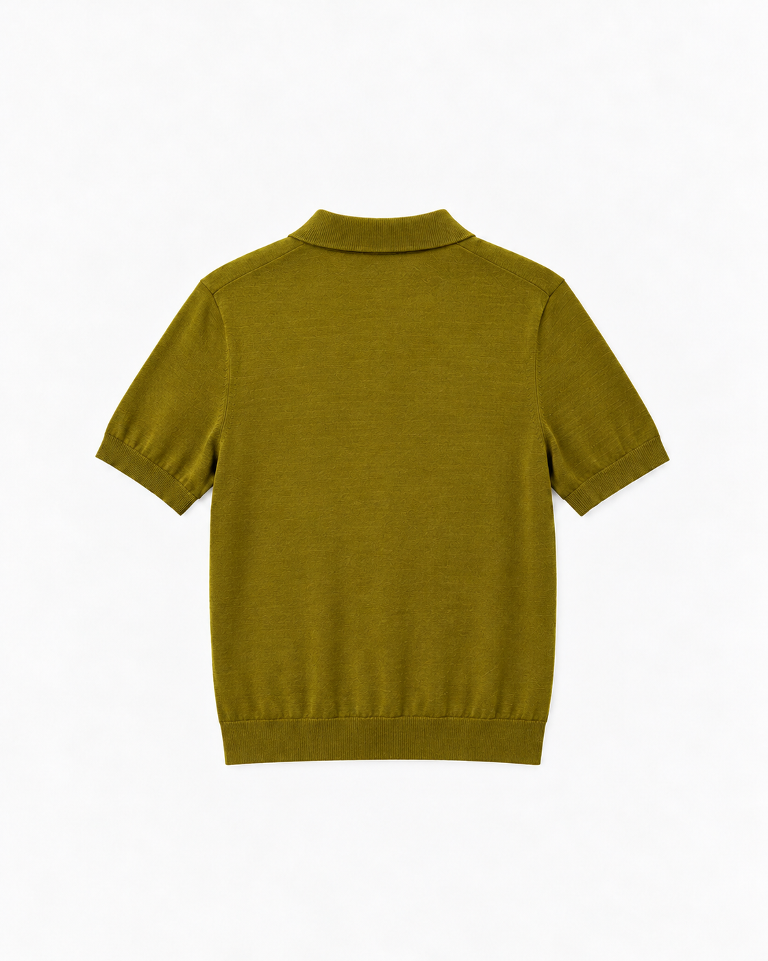 Elio Short Sleeve Knit Polo Top - 100% Merino Wool