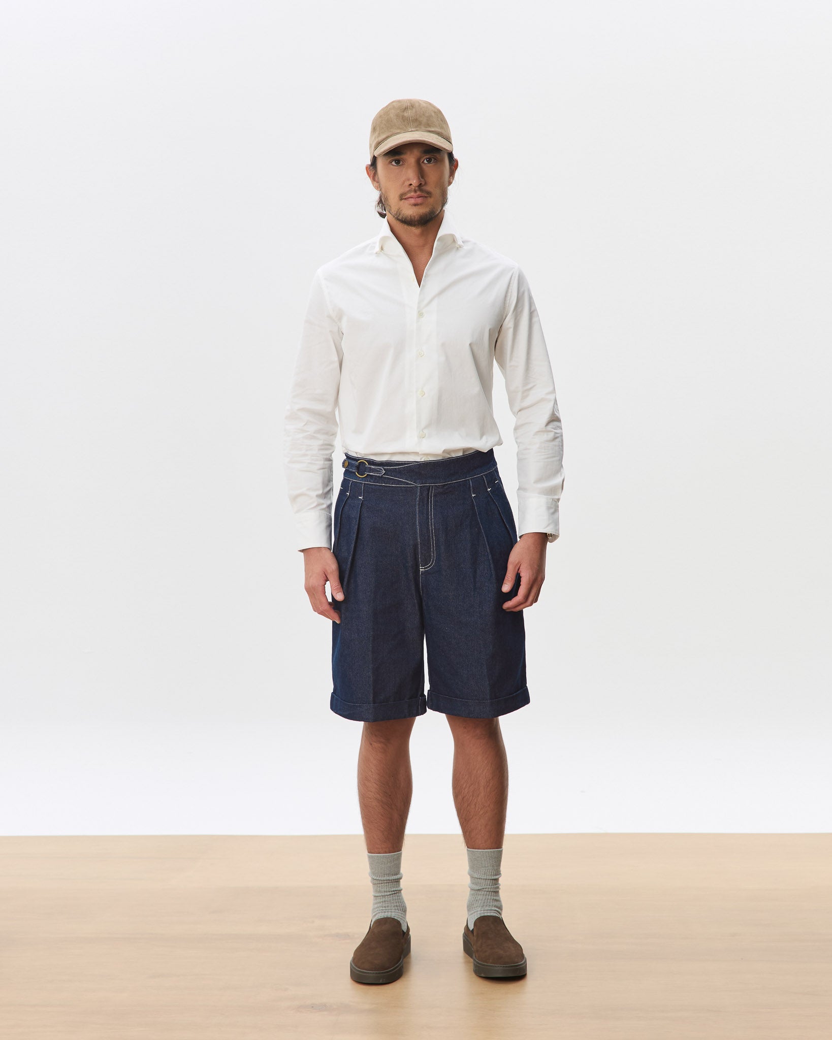 Henri One-Piece Collar Long Sleeve Shirt