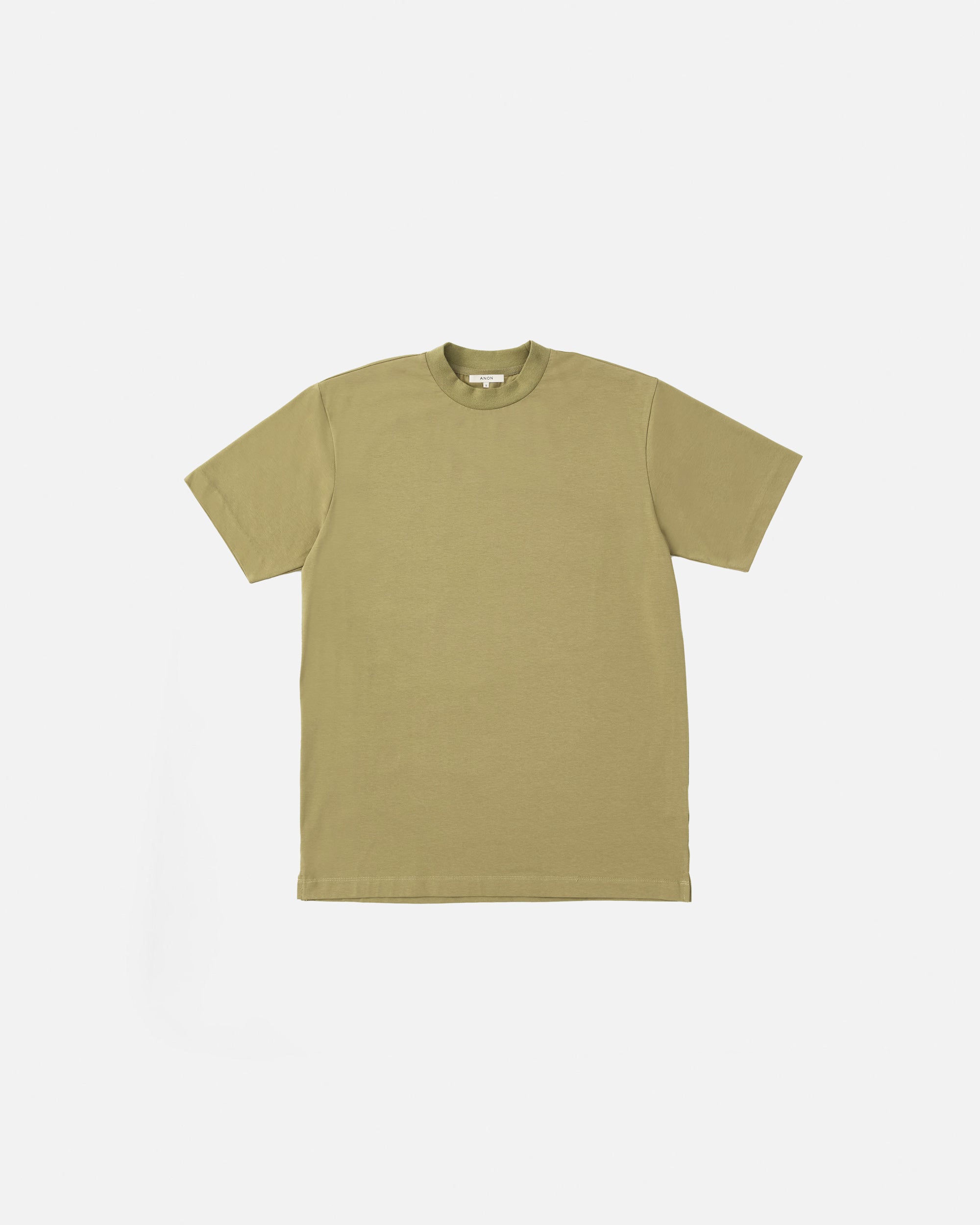 Arlo Mock Neck Tee, Jersey
